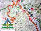 01 Albania hiking & biking map Nr. 8 Vlora 1:50 000