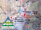 Trekking Hiking map Ceahlau / Ceahlău Massif 1:50 000 , 1:25 000