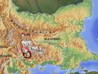 Hikig & Trekking map South-Pirin & Mountain  Bulgaria  1: 60 0