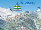 02 Wanderkarte Rilagebirge - Region Samokov, Borovets, Govedartsi 1:9.500 & 1:50.000