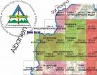 680-4-3  Topografica hartă Macedonia  Muntii Sar Planina