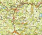 Trekking map Apuseni Mountains - 1: 200 000