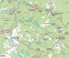 Trekking map Nemira Mountains 1: 60 000