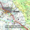 Albania Road map 1:150.000Albania Road map 1:150.000