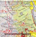 Wanderkarte Bucegi -Gebirge  Karpaten  1 : 53 000