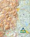 Kosovo Hiking & Travel map Deravica Djeravica