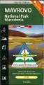 04 Hiking & Trekking map of Mavrovo National Park - Korab Mountain - Macedonia  - 1:55.000