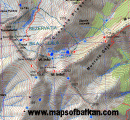 Hiking map Rodna / Rodnei Mountains, Romania