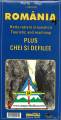 03 Rum�nien plus Felsenschluchten : Wander- und Stra�enkarte
