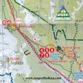 9 Suva Planina Hiking map 1:55 000 Serbia