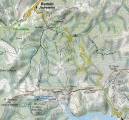 Hiking & Tekking map Vlădeasa / Vladeasa Mountains 1: 70 000