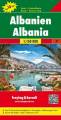 Albania Road map 1:150.000Albania Road map 1:150.000