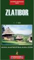 5 Zlatibor Wanderkarte und Stadtplan 1:7.500