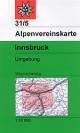 31/5 Innsbruck Area Trekking map