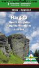 Planinarska karta Harghita planina Romania
