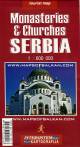 Klster und Kirchen in Serbien - Karte mit detallierten Informationen