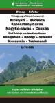 Trekking map 5 Mountains: Piatra Craiului, Bucegi, Postavarul, Piatra Mare, Ciucas