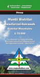 Hiking map of Bistritei Mountains 1:70.000