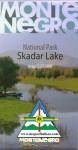 MN 4 Hiking map of Skadar Lake National Park Montenegro and Albania 1:50 000