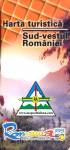 Radkarte / Strassenkarte fr BANAT - Sd-West Rumnien