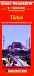 Turkey Roadmap - Travelmap  1: 1 600 000Turkey Roadmap - Travelm