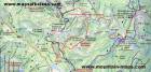 Hiking & Trekking map Strandszha Mountain  Bulgaria  1: 100 00