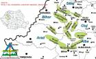 Trekking & Hiking map Metaliferi Mountain - 1: 60 000 Romania