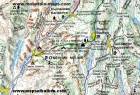 Hikig & Trekking map South-Pirin & Slavyanka Mountain  Bulgaria