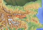 Carte de randonne Sredna Gora Mountain  Bulgarie  1: 150 000