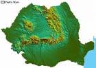 Trekking map Piatra Mare - Postavarul Mountains - 1: 40 000