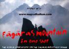 Trekking & Hiking guide + map of Fagaras / Fagarash / Făgăraş Mountains Fagarash on one shot