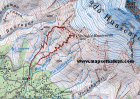 0/3a Cordillera Blanca, North (Peru) Planinarske mape