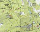 Trekking map Bihor - Padis (Padiş) in Bihor Mountains  1: 30 000