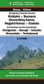 Trekking map 5 Mountains: Piatra Craiului, Bucegi, Postavarul, Piatra Mare, Ciucas